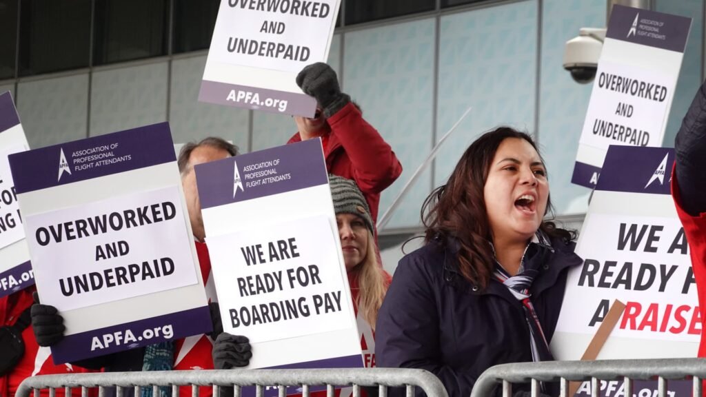 Flight Attendants Demand Wage Increases From Airlines